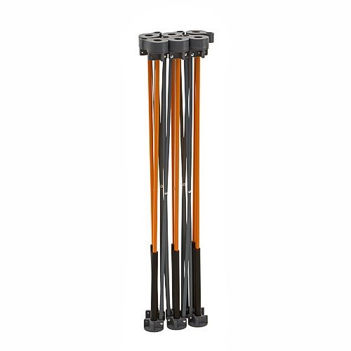 Bora Portamate Centipede CK6S Work Stand, 2500 lb, 9 in W, 38 in H, 6 in D, Steel - 2