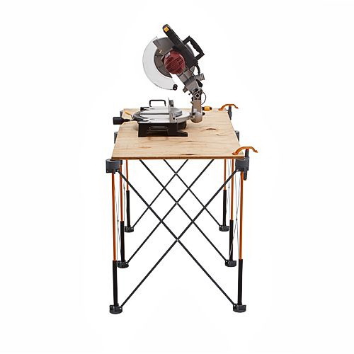 Bora Portamate Centipede CK6S Work Stand, 2500 lb, 9 in W, 38 in H, 6 in D, Steel - 3