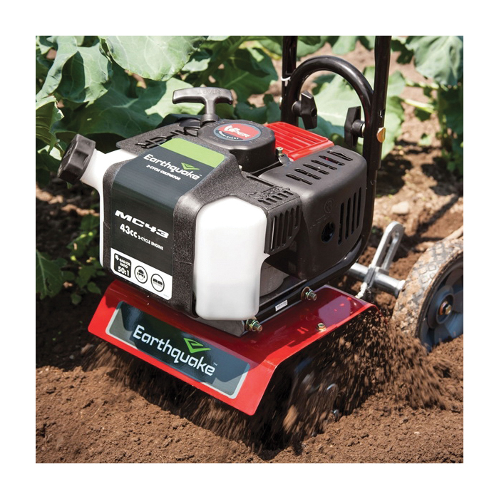 Gas Cultivator, Earthquake, 87+ Octane Unleaded Gasoline, 43 cc, 2-Cycle Engine, Recoil Start - 5