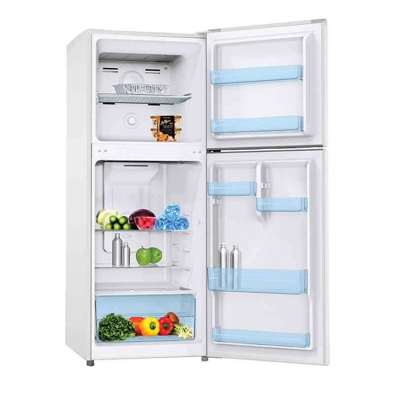 Avanti FF7B0W Frost-Free Refrigerator, 7 cu-ft Overall, 5.1 cu-ft Refrigerator, 1.9 cu-ft Freezer, 2-Door, White - 2