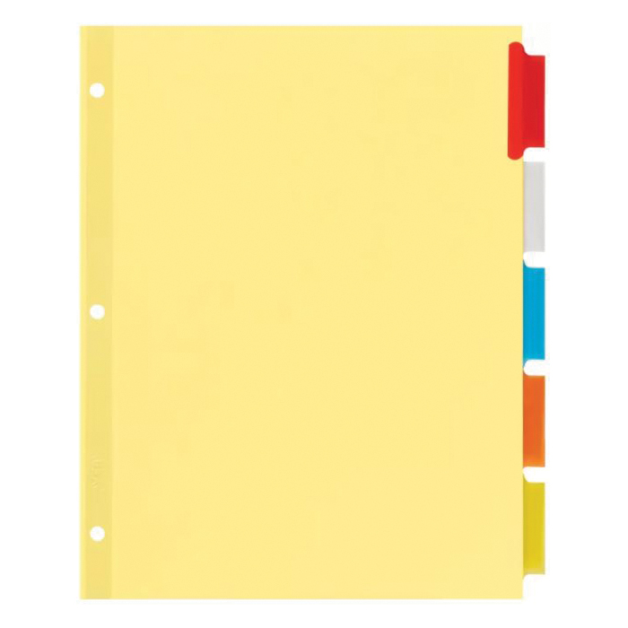 81000 Insertable Divider, Buff Paper, Multi-Color