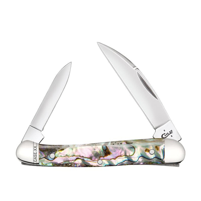 Case XX 12013 Mini Copperhead Folding Knife, 2.3, 1.6 in L Blade, 82109W Stainless Steel Blade, 2-Blade, Smooth Handle