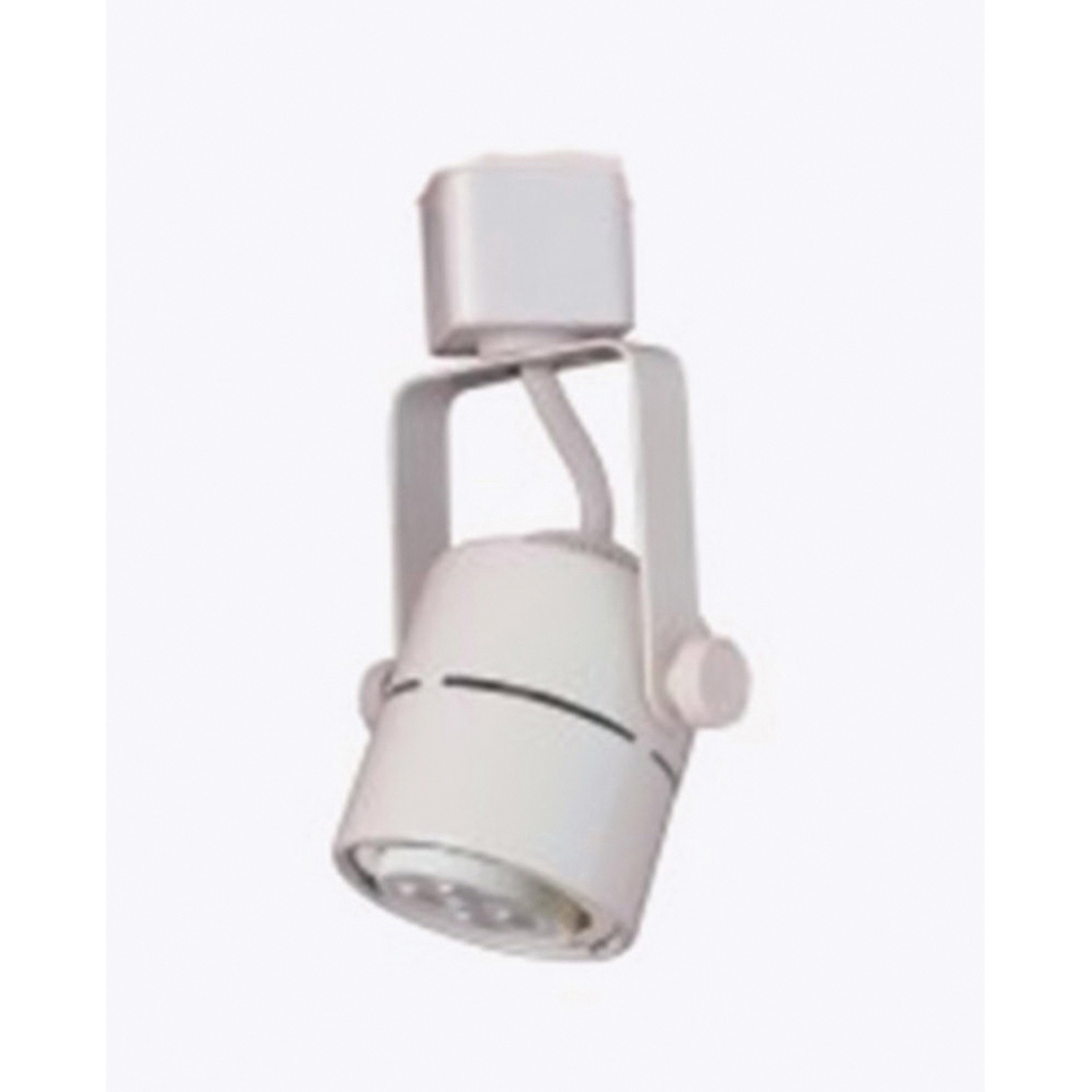 Round Head 48 in 3-Head LED Track Light Kit, Ctl,1500 Lumen, 3000 Kelvin, White - 2