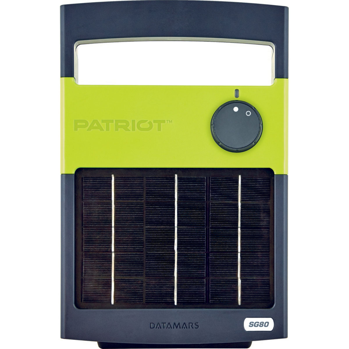 PATRIOT SolarGuard 80 834373 Solar Fence Energizer, 0.08 J Output Energy, 3.2 kV Output, 3 miles Fence Distance