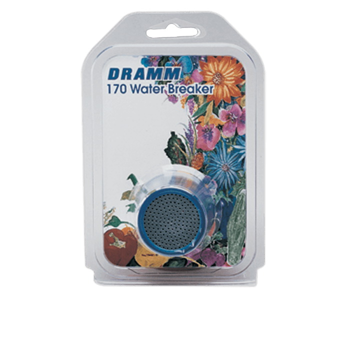Dramm 12349 Water Breaker Nozzle, 10 to 50 psi Pressure, 5/8 x 5/8 in, Flanged, 9 gpm, Aluminum/Plastic