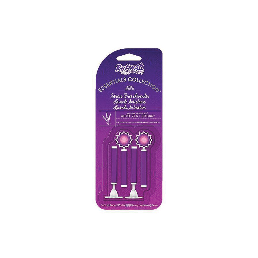Refresh your car 09430T Vent Stick Air Freshener, 6 Pack, Very Cherry