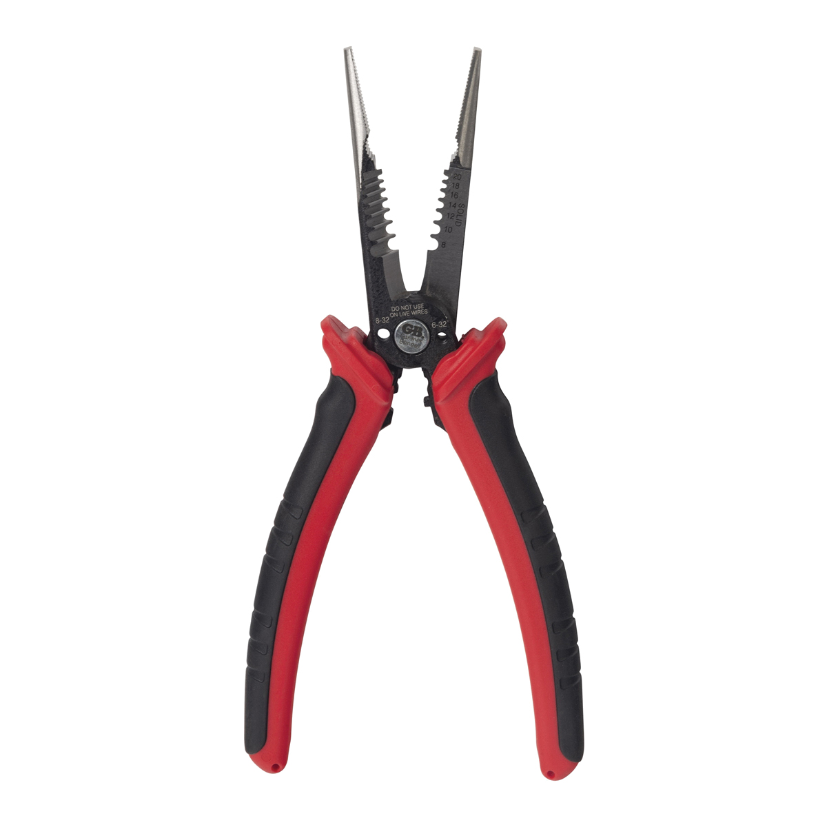 GBP-61N Wire Stripper, 20 to 8 AWG Solid, 22 to 10 AWG Stranded Stripping, #6-32, #8-32 Cutting Capacity