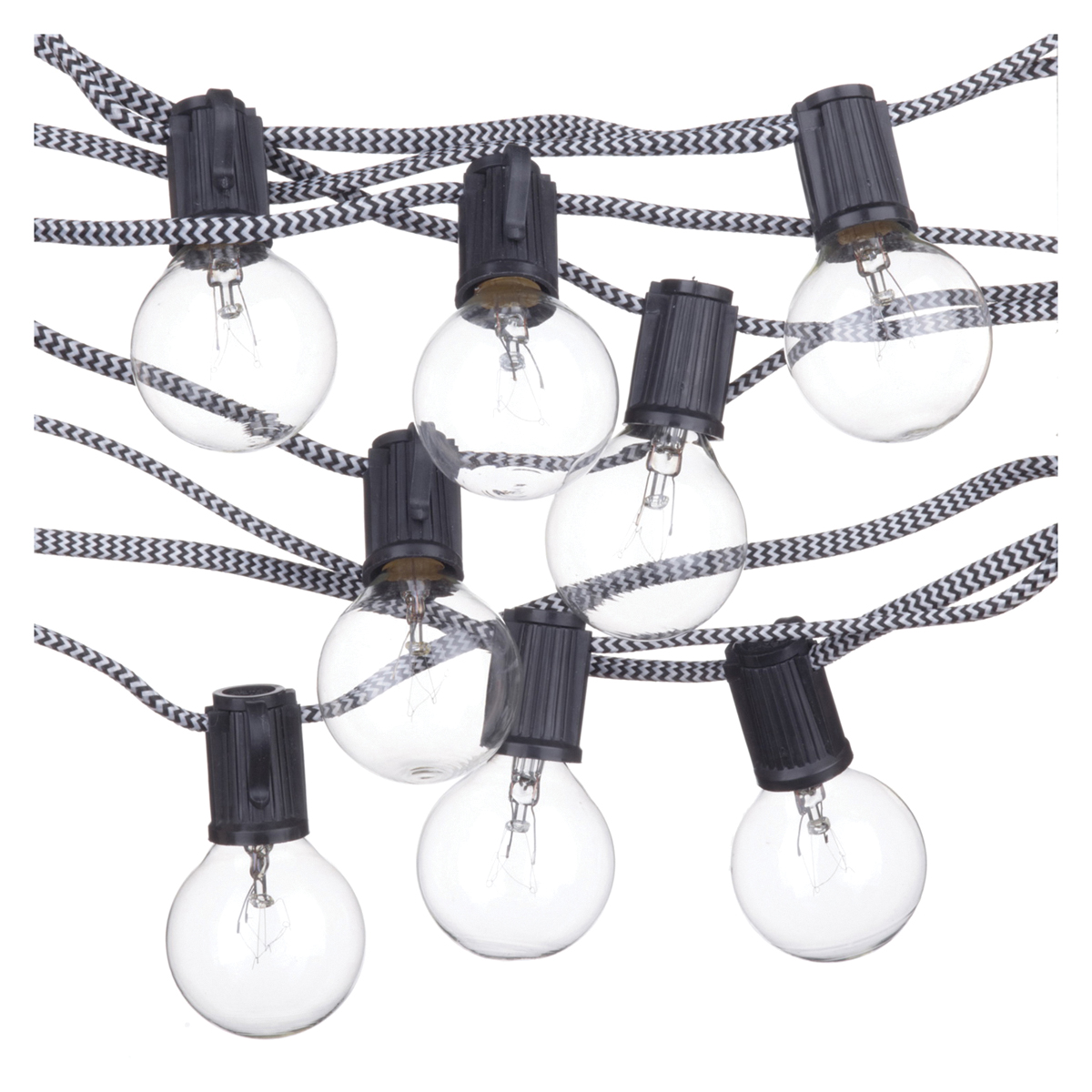 Denver Designer Series 67800 String Light Set, 10-Lamp, G12 Lamp, Warm White Light