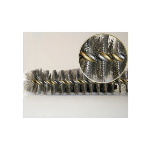 Grill Daddy Safety Clean GW005HT Pro Grill Brush, Brass/Stainless Steel Bristle, Plastic Handle, Ergonomic Handle