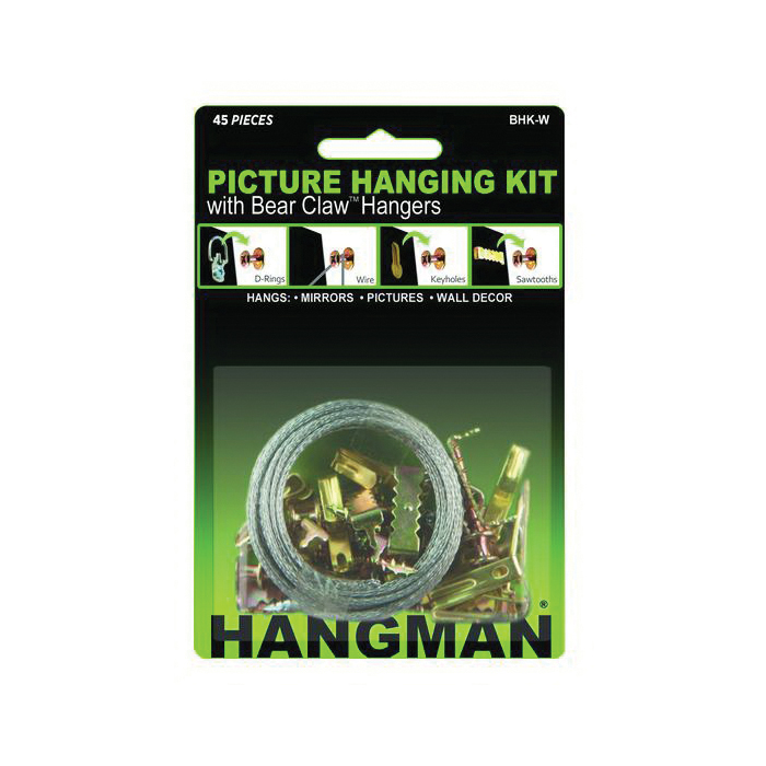 Picture Hanging Kit, Hangman, 45-Piece - 2
