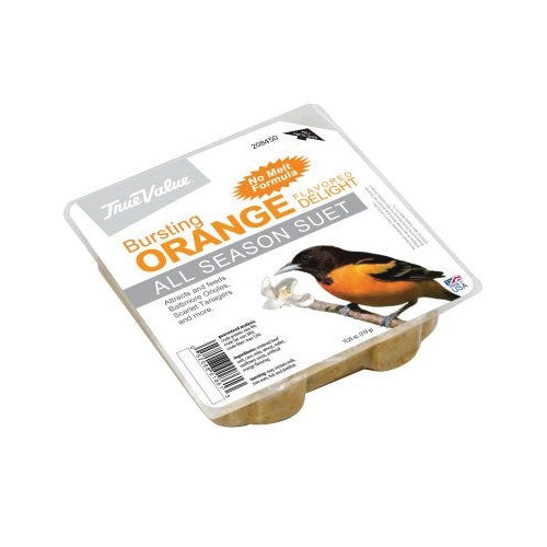 True Value DD-14TV Suet Cake, Orange Flavor, 11.25 oz