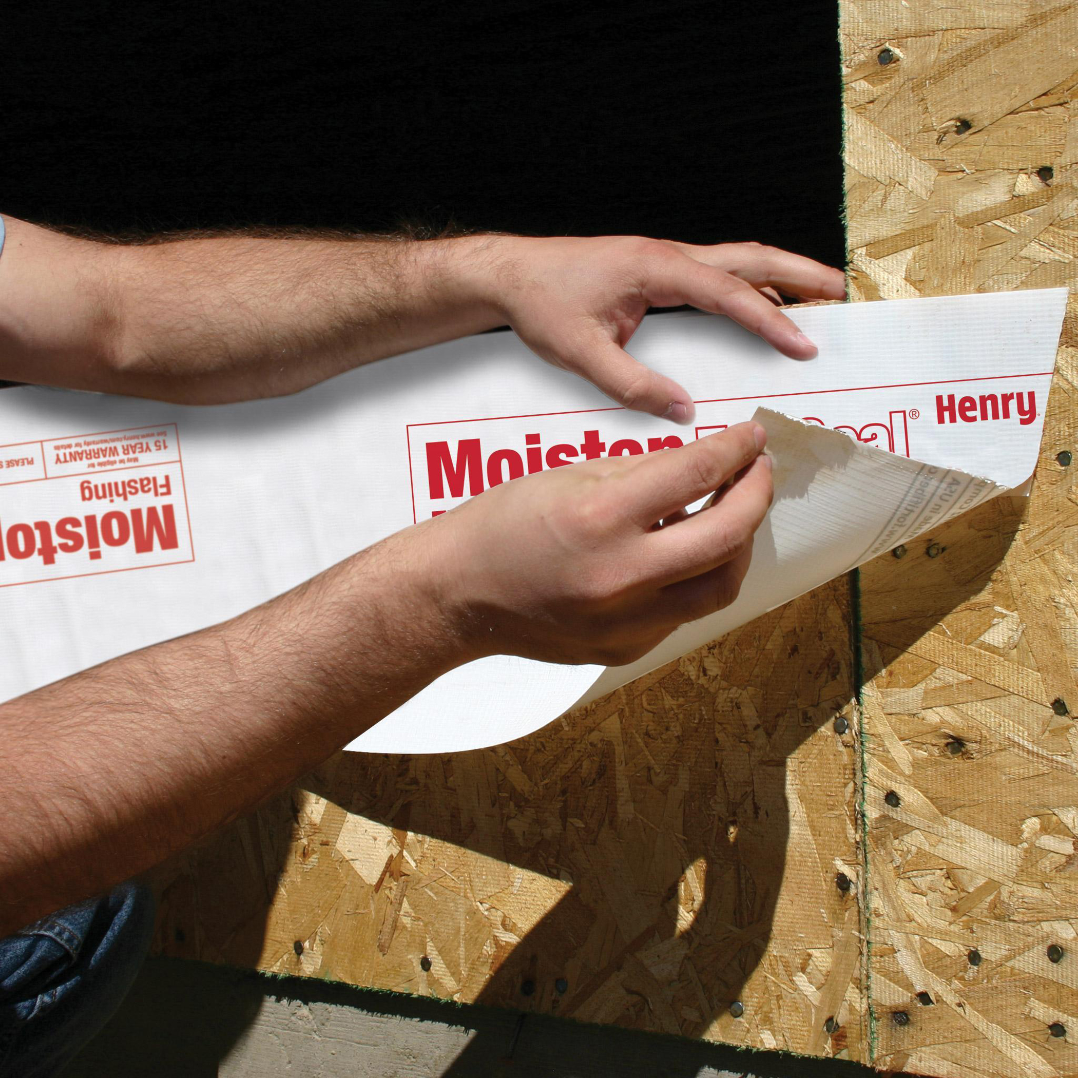 Henry Moistop MOISTOPEZ12 E-Z Seal Flashing, 75 ft L, 12 in W, Synthetic Polymer, Self-Adhesive - 3