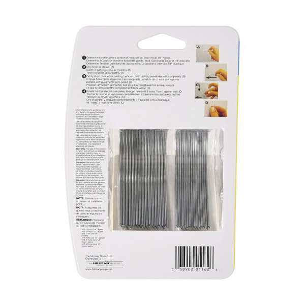 Picture Hanger, Ook, 35-50 lbs, 30 PC, Monkey & Gorilla Hook - 3