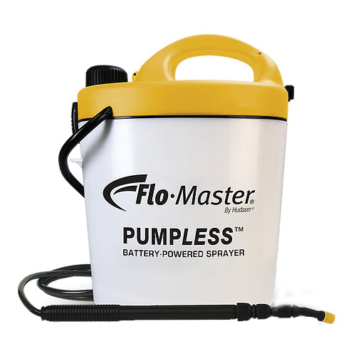hudson Pumpless 5BPL Battery Powered Sprayer, 2 Ah, Lithium-Ion Battery, 1.3 gal Capacity, Adjustable Nozzle