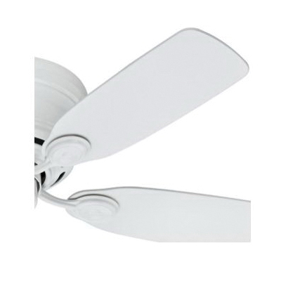 Whisperwind Low Profile Ceiling Fan, Hunter, 42 in Dia, White - 2