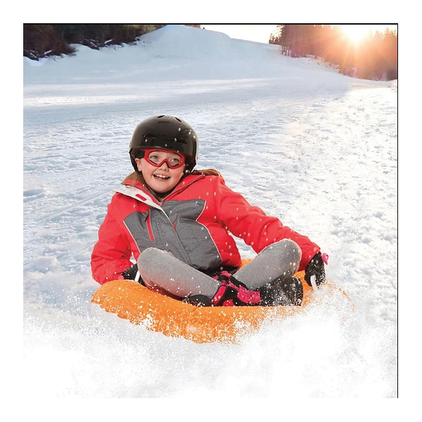 PIPELINE sno PST10897 Prism Rocket Snow-Tube, 120 lb Capacity, Hazard Orange
