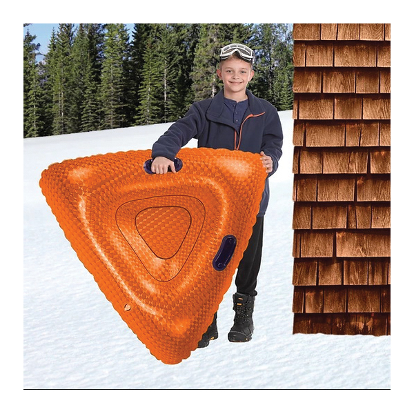 PIPELINE sno PST10897 Prism Rocket Snow-Tube, 120 lb Capacity, Hazard Orange