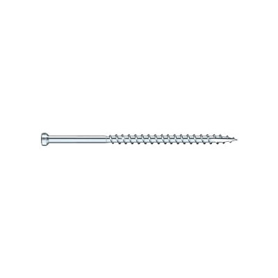 FIN/Trim 67730 Finishing Screw, #8 Thread, 2-1/2 in L, Trim Head, Star Drive, Zip-Tip Point, Phoenix
