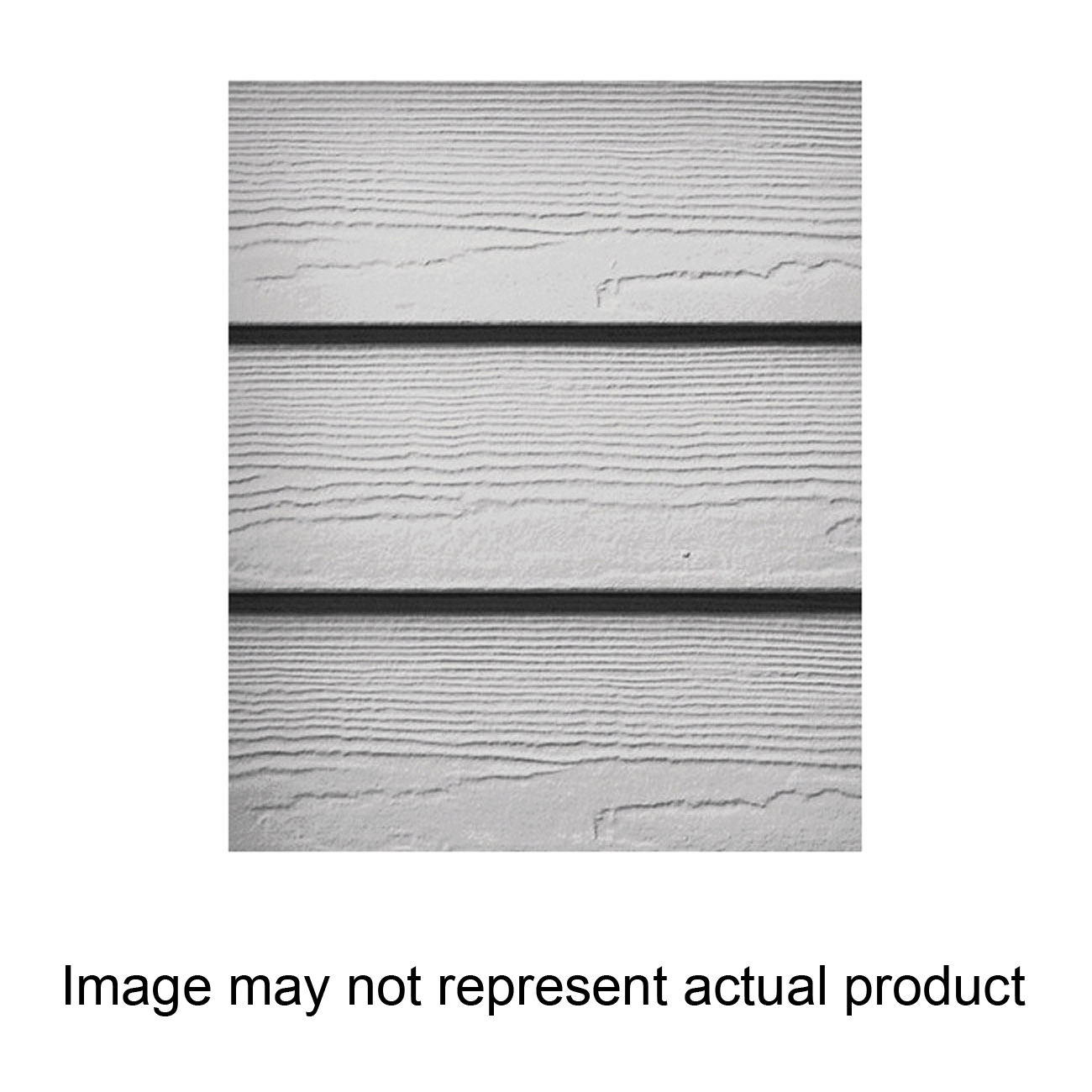 HardiePanel 215607 Fiber Cement Lap Siding, Prime-Coated, 12 in W, 144 in L, 0.312 in Thickness