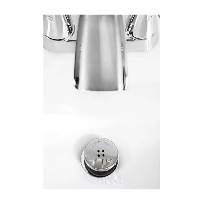 SHROOM COMPANY SSCE425 Sink Drain Hair Catcher, Thermoplastic, Chrome - 3