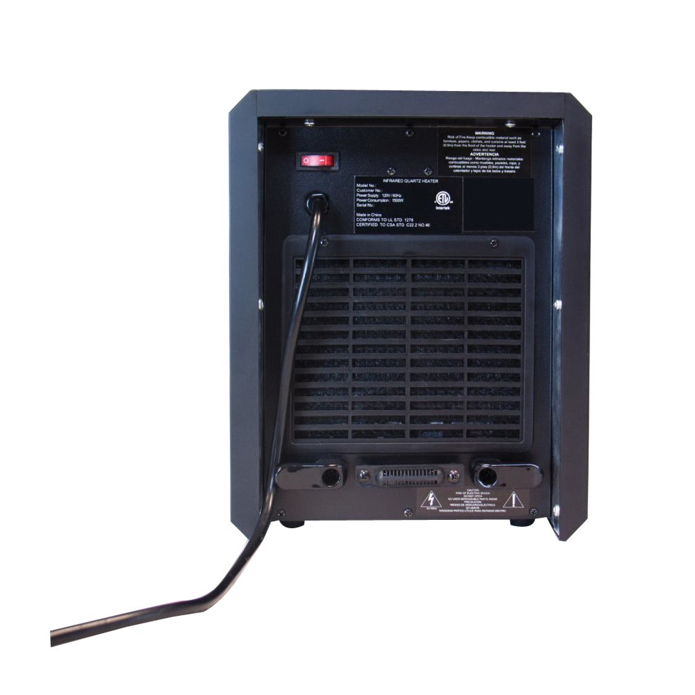 Lifesmart HT1188 Contemporary Heater, 5100 Btu, 1500 W, 110 V