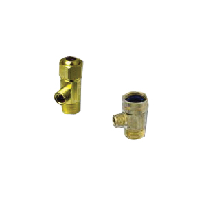 Lincoln 109395 Stop Adapter Tee, Specifications: 1/2 in IPS x 3/8 in OD, For: Supply Valve, 6-Piece