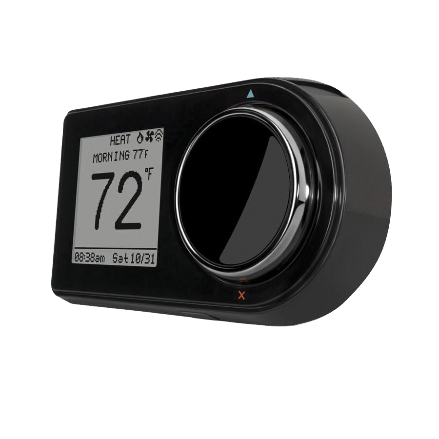 LUX GEO-BL Wi-Fi Thermostat, 24 VAC, +/-0.25 to 2.25 deg F Differential, 45 to 90 deg F Control, Smartphone Control - 2