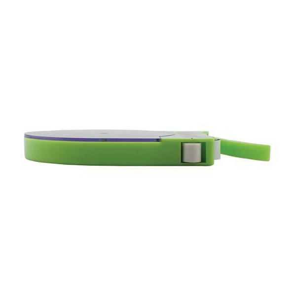 Magnet Source Roll-N-Cut 07519 Magnetic Tape Dispenser, 1/2 in W Max Tape, Plastic, Black/Lime Green - 4