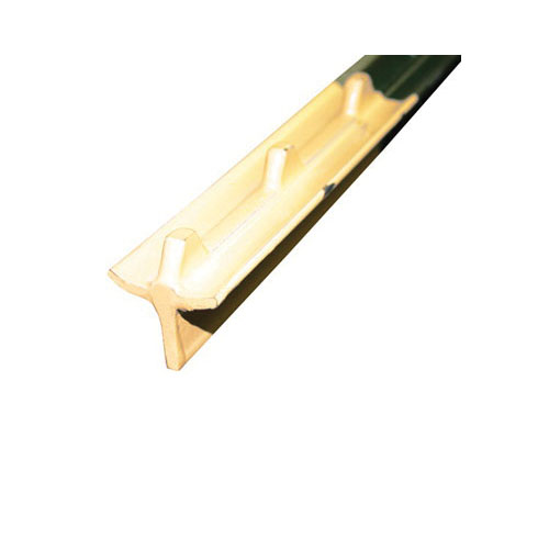 Farm-Gard 901180AB Studded T-Style Fence Post, 8 ft H, Rail Steel, Green, Enamel