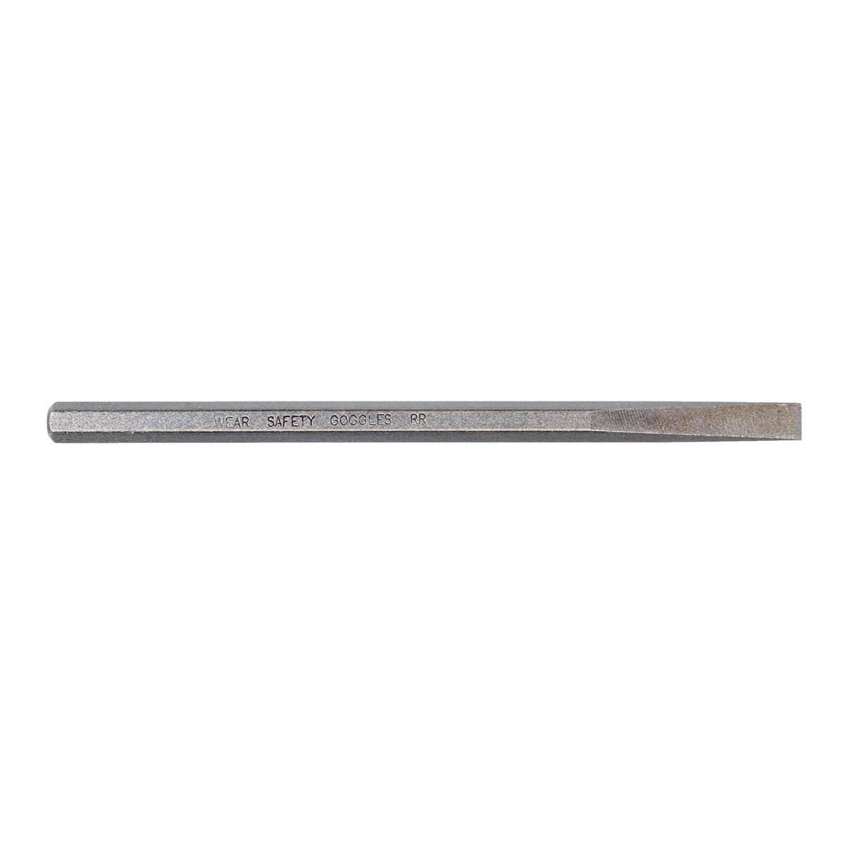 Mayhew 10102 Cold Chisel, 1/4 in Tip, 4-1/2 in OAL, Steel Blade - 3