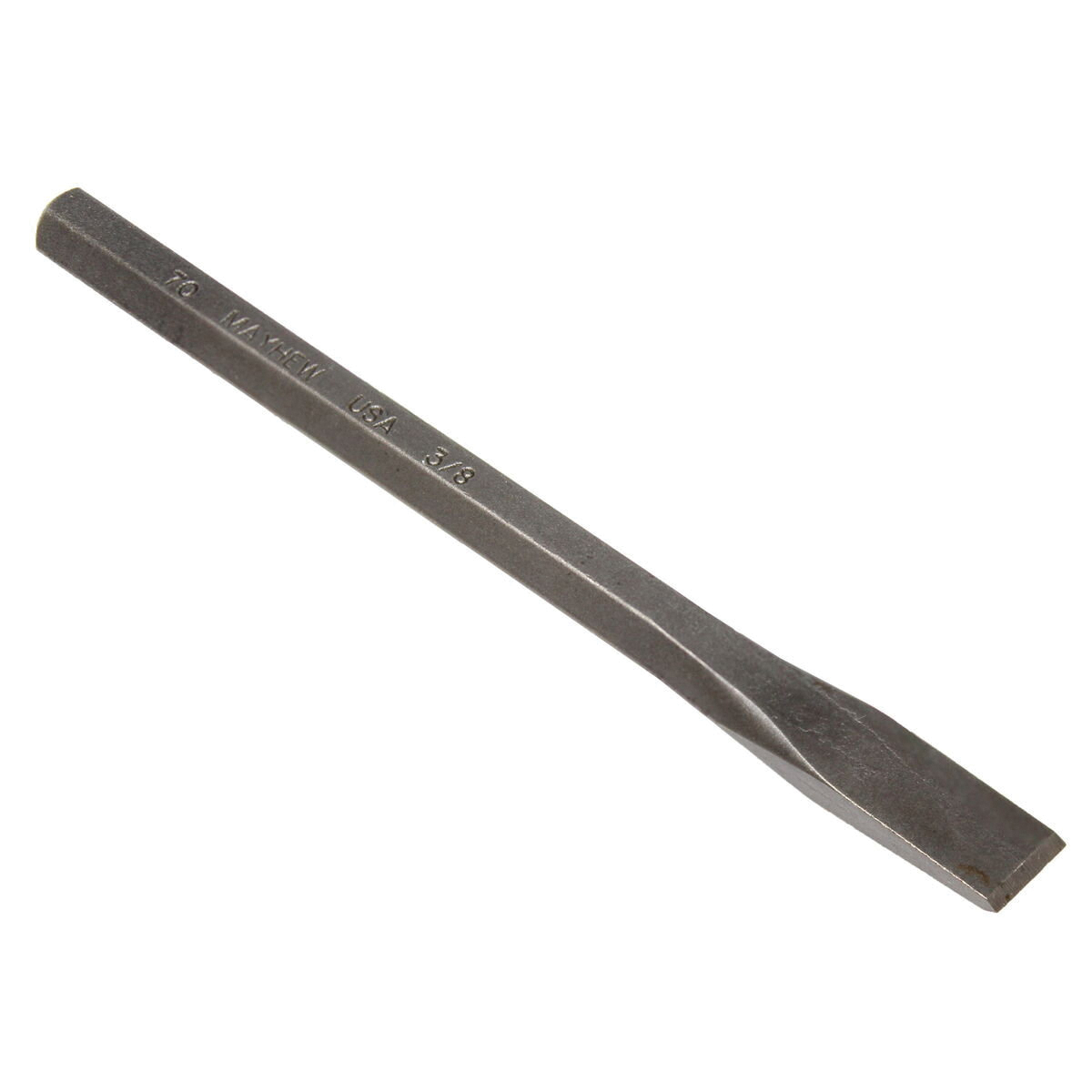 Mayhew 10302 Cold Chisel, 3/8 in Tip, 7-3/4 in OAL, Steel Blade - 4