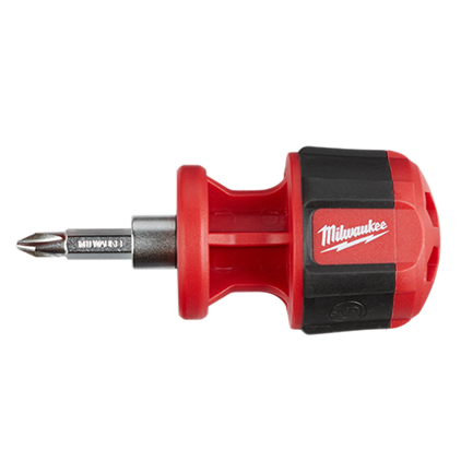 Milwaukee 48-22-2130 Compact Multi-Bit Driver, 3.62 in OAL