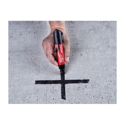 Milwaukee 48-22-3265 Marker, Large Chisel Tip, Black