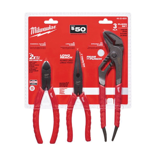 Milwaukee 48-22-6331 Plier Kit, 3-Piece - 1