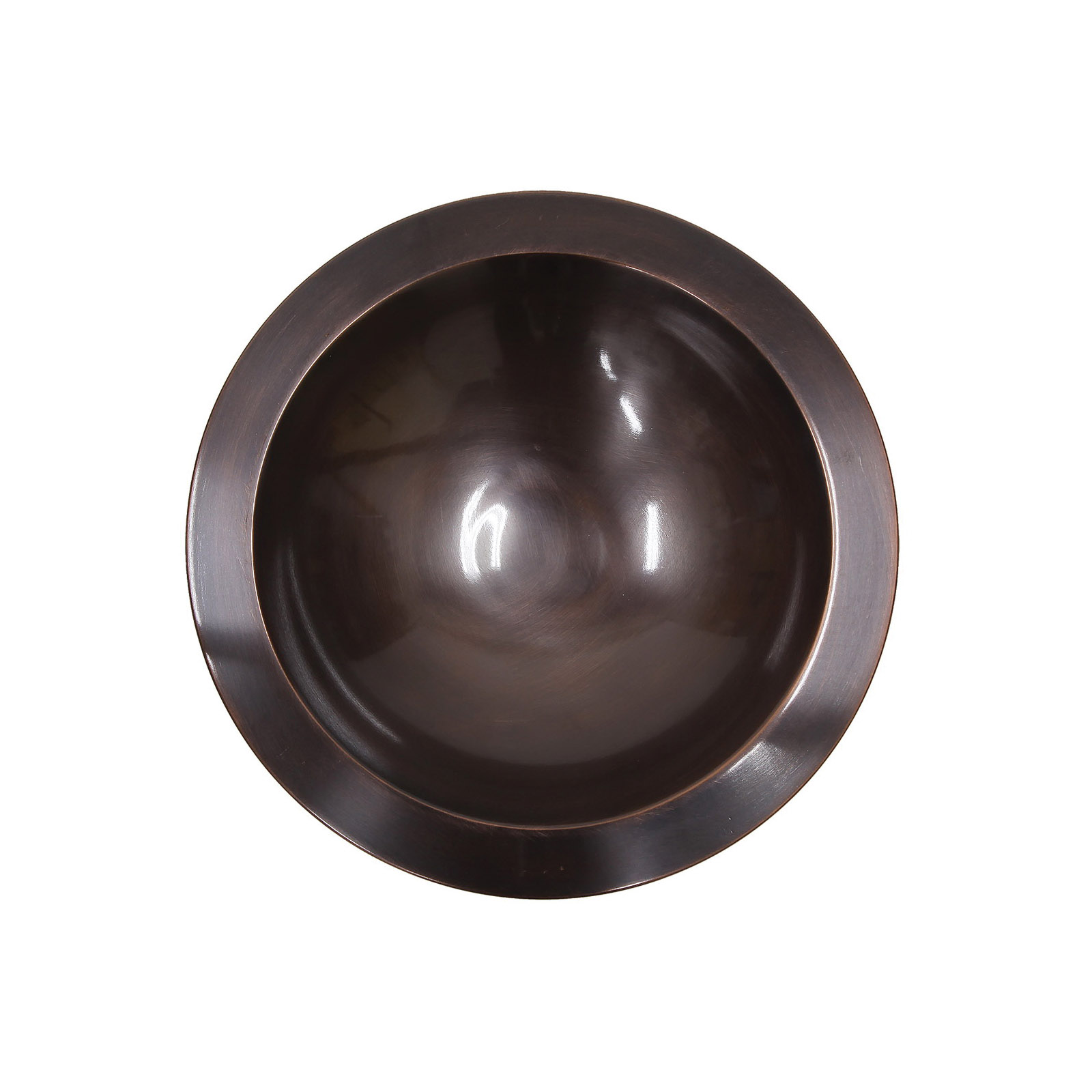 Achla Designs BB-05 Bird Bath, Classic II, Brass, Antique Copper, 12-3/4 in Dia
