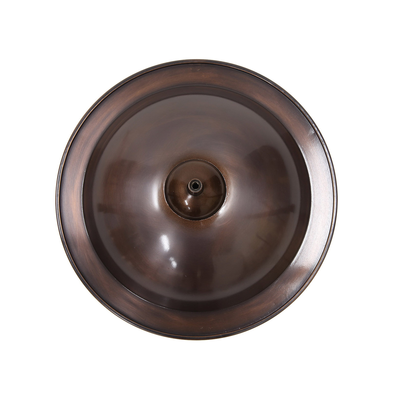 Achla Designs BB-05 Bird Bath, Classic II, Brass, Antique Copper, 12-3/4 in Dia