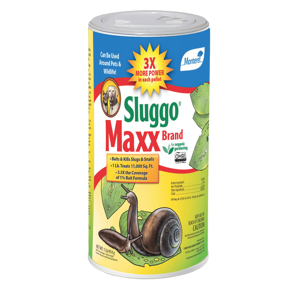 Sluggo Label Sluggo LG 6544 Slug Bait, Pellet, Lawn, 2 lb Jug | Sluggo