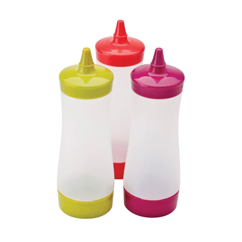 Joie 28277 Squeeze Bottle, 12 oz Capacity, Plastic, Assorted