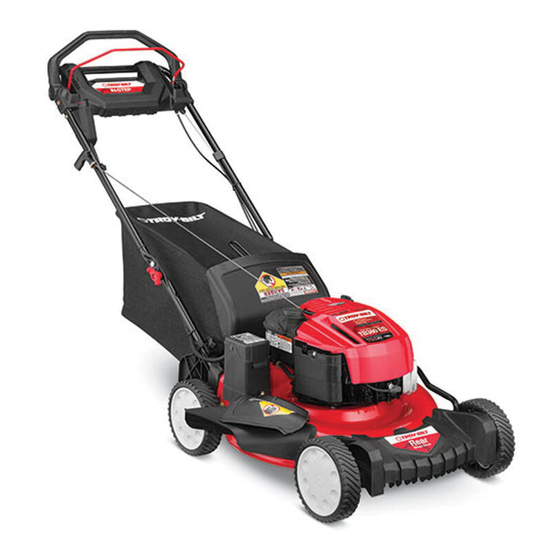 Troy-Bilt 12ACC3BJ766 Lawn Mower, 190 cc Engine Displacement, Gasoline, 21 in W Cutting, 1-Blade, Recoil Start