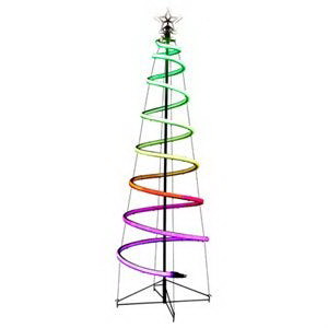 Holiday Wonderland X17ELNXM3DMK03126FT24VRGB Flex Tree with Pure White Star, 6 ft H