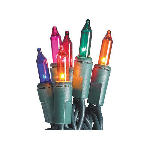 Holiday Wonderland 48156-88 Light Set, Christmas, 300-Lamp, Incandescent, Multi-Color