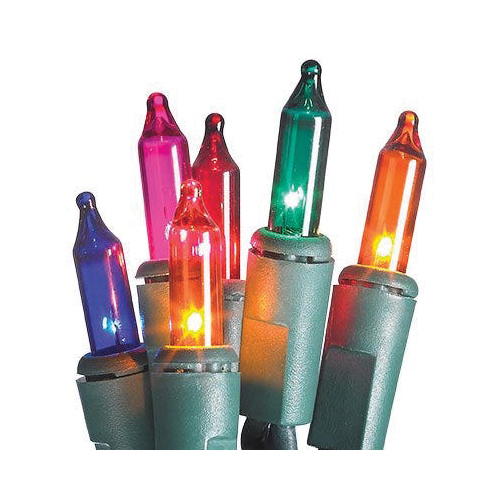 Holiday Wonderland 48156-88 Light Set, Christmas, 300-Lamp, Incandescent, Multi-Color