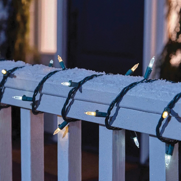 Noma 40834-88A String Light Set, Holiday Wonderland, 50-Lamp, LED Lamp, Blue Lamp, 13.6 ft L