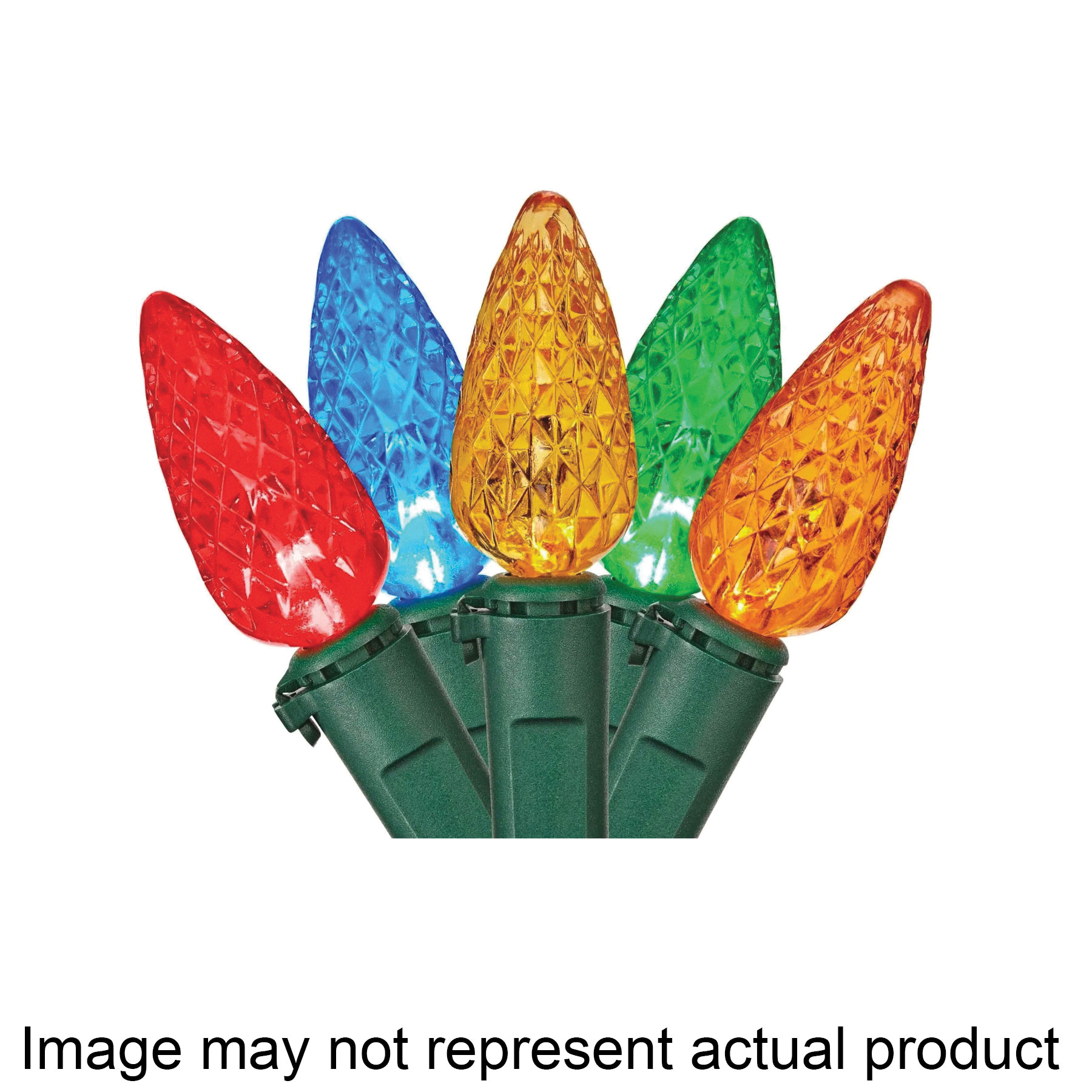 Noma 47870-88A String Light Set, Warm White, Holiday Wonderland, 70-Lamp, LED, Warm White, 18.6 ft L