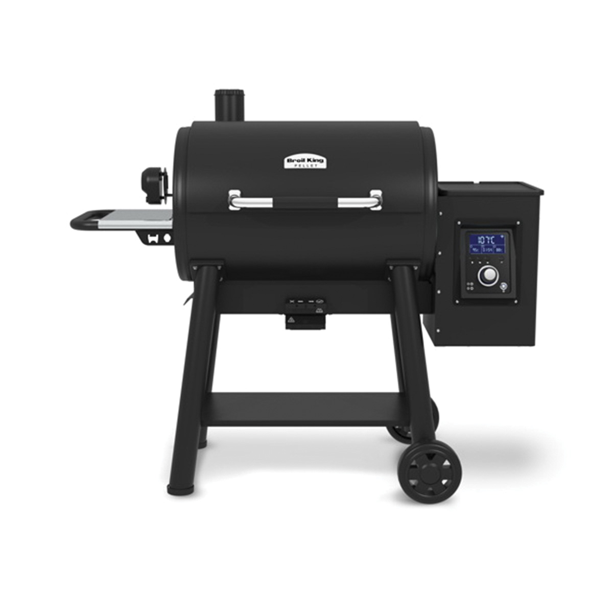 Regal Pellet 500 Series 496051 Pellet Grill, 625 sq-in Primary Cooking Surface, Smoker Included: Yes, Black