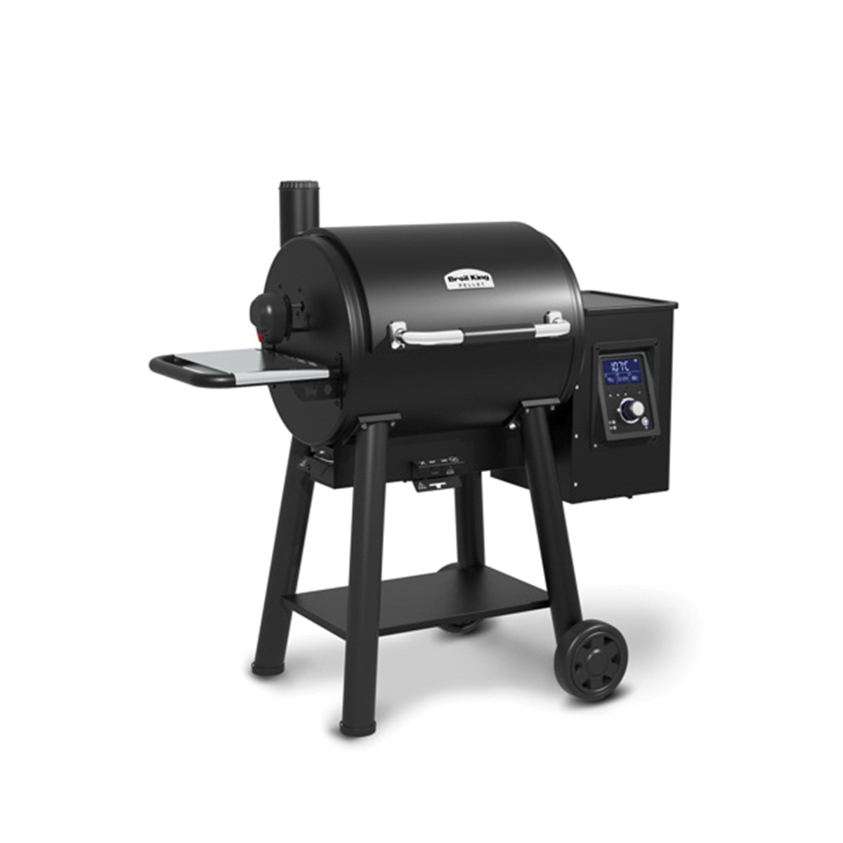 Broil King Regal Pellet 400 Series 495051 Pellet Grill, 500 sq-in Primary Cooking Surface, Smoker Included: Yes, Black - 2
