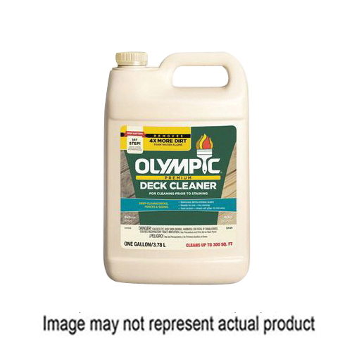 Olympic 52125AS2 Premium Deck Cleaner, Liquid, Characteristic, 2.5 gal
