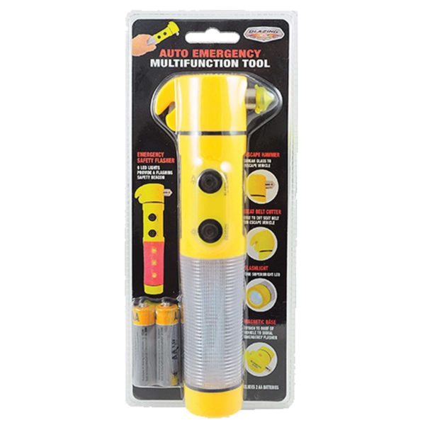 Shawshank 702324 Multi-Tool Flashlight, Metal/Plastic/Rubber