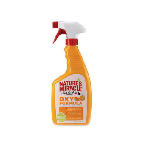 Nature's Miracle P-98170 Oxy Formula Stain and Odor Remover, Liquid, Orange Citrus, 24 fl-oz