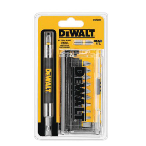 Drive Guide and Bit Set, DeWALT, MaxFit, 13-Piece, Steel - 1